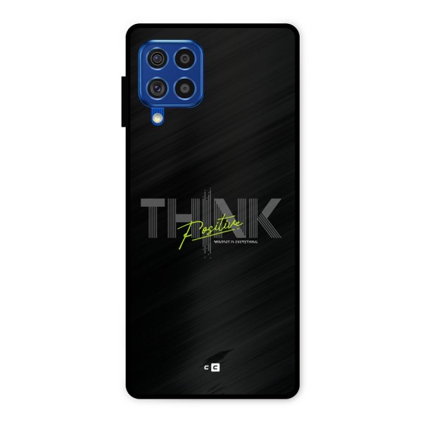 Think Positive Only Metal Back Case for Galaxy F62