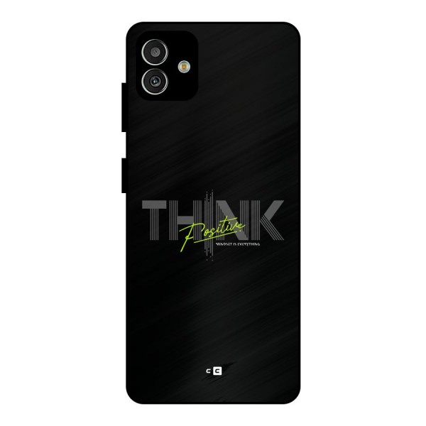 Think Positive Only Metal Back Case for Galaxy M13 5G