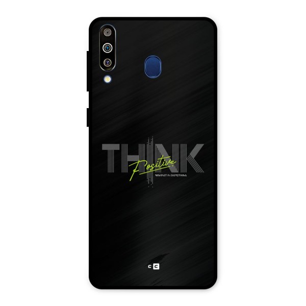 Think Positive Only Metal Back Case for Galaxy M30