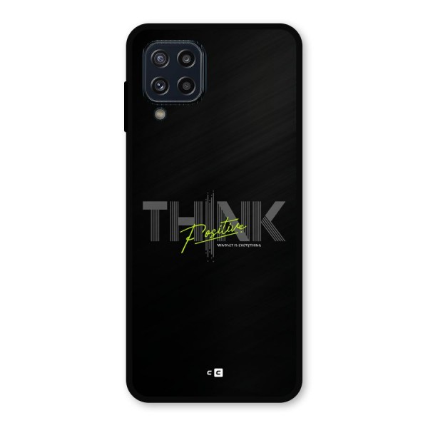 Think Positive Only Metal Back Case for Galaxy M32