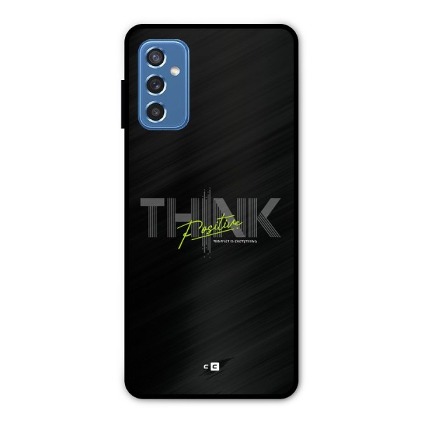 Think Positive Only Metal Back Case for Galaxy M52 5G