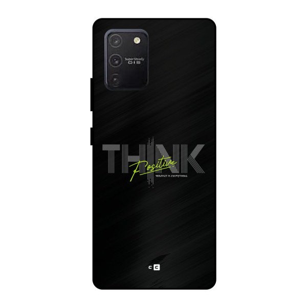 Think Positive Only Metal Back Case for Galaxy S10 Lite