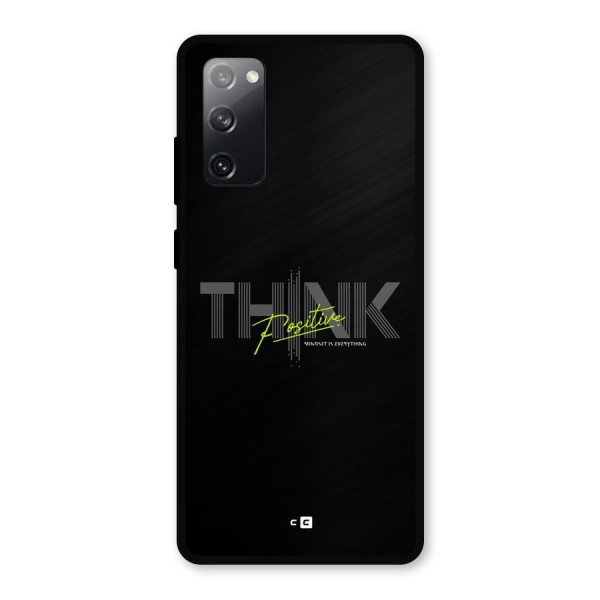 Think Positive Only Metal Back Case for Galaxy S20 FE