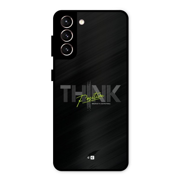 Think Positive Only Metal Back Case for Galaxy S21 5G