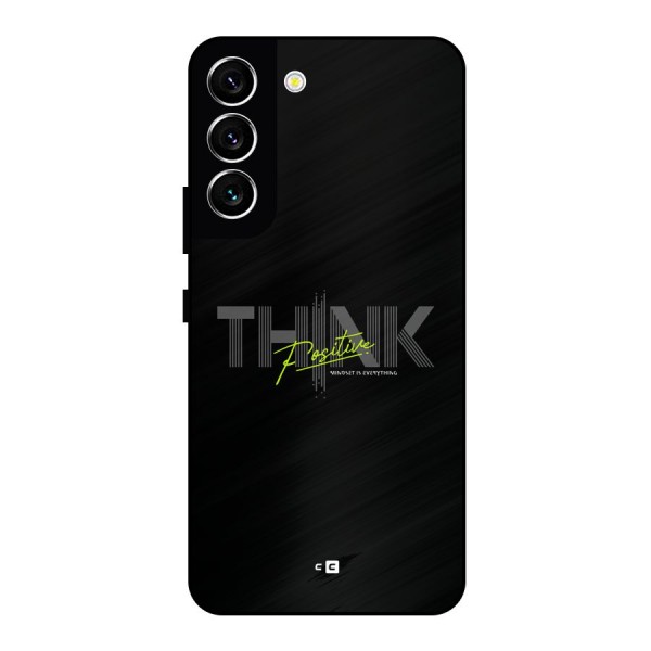 Think Positive Only Metal Back Case for Galaxy S22 5G