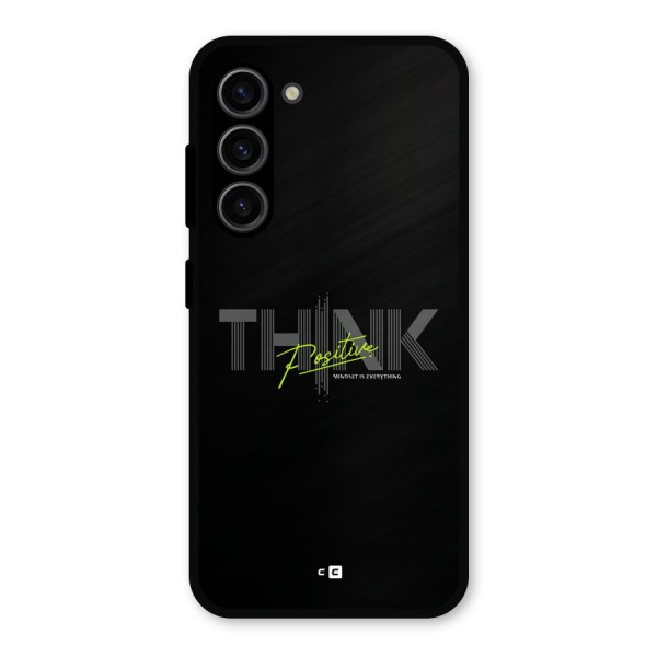 Think Positive Only Metal Back Case for Galaxy S23