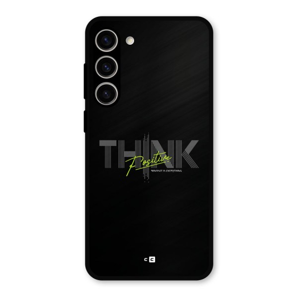 Think Positive Only Metal Back Case for Galaxy S23 Plus