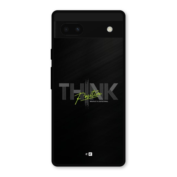 Think Positive Only Metal Back Case for Google Pixel 6a