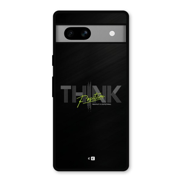 Think Positive Only Metal Back Case for Google Pixel 7a