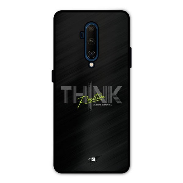 Think Positive Only Metal Back Case for OnePlus 7T Pro