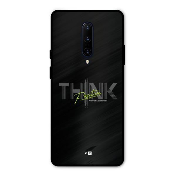 Think Positive Only Metal Back Case for OnePlus 7 Pro