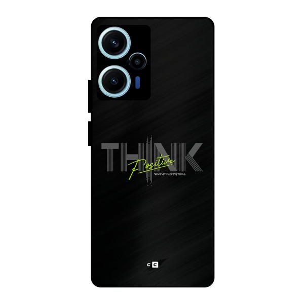 Think Positive Only Metal Back Case for Poco F5