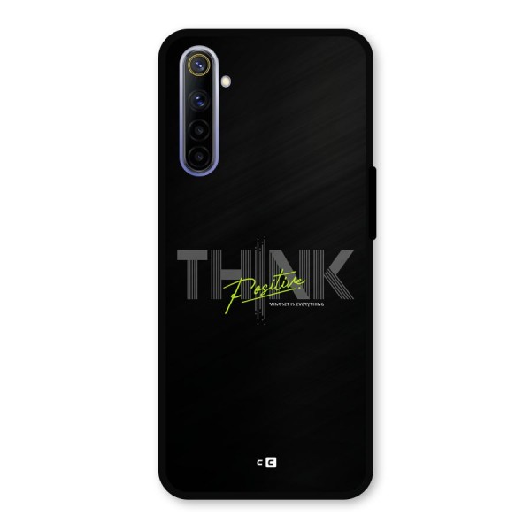 Think Positive Only Metal Back Case for Realme 6