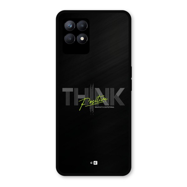 Think Positive Only Metal Back Case for Realme 8i