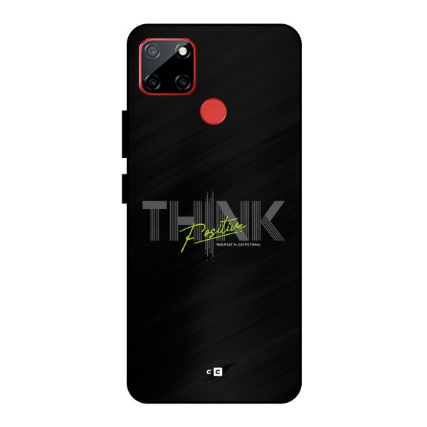 Think Positive Only Metal Back Case for Realme C12