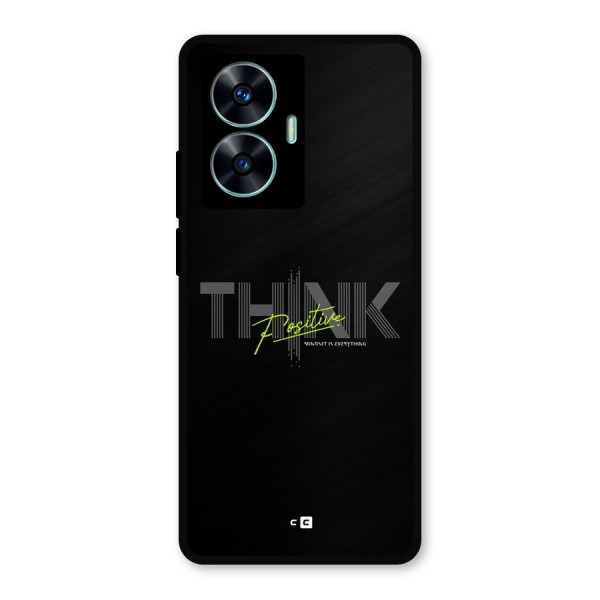 Think Positive Only Metal Back Case for Realme C55