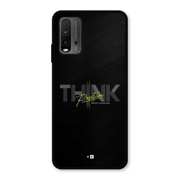 Think Positive Only Metal Back Case for Redmi 9 Power