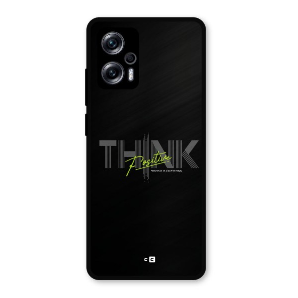 Think Positive Only Metal Back Case for Redmi K50i