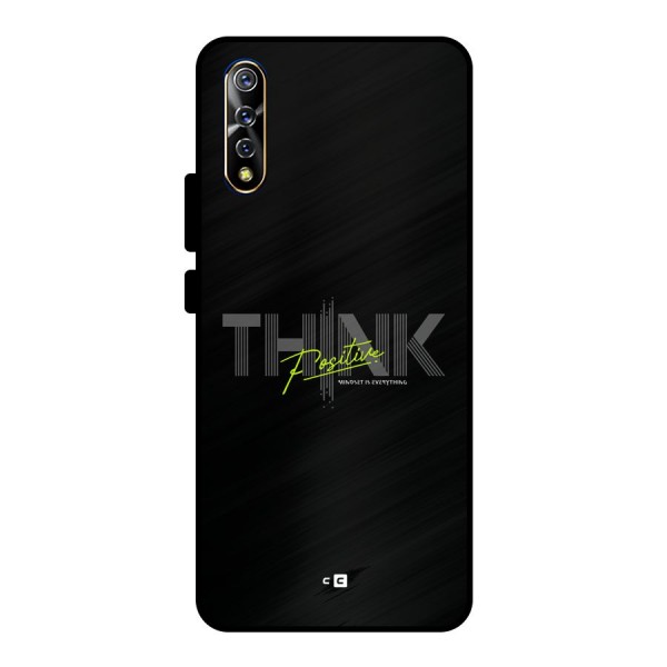 Think Positive Only Metal Back Case for Vivo S1