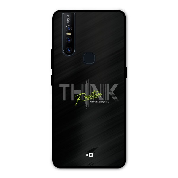 Think Positive Only Metal Back Case for Vivo V15