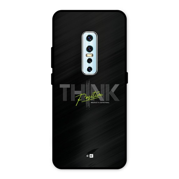 Think Positive Only Metal Back Case for Vivo V17 Pro