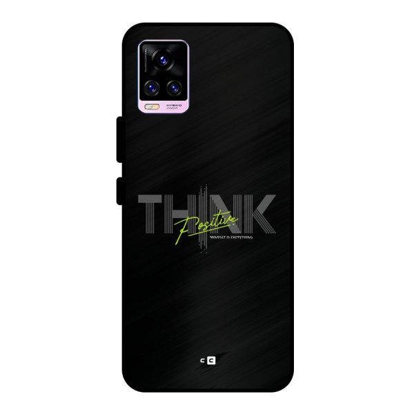 Think Positive Only Metal Back Case for Vivo V20 Pro