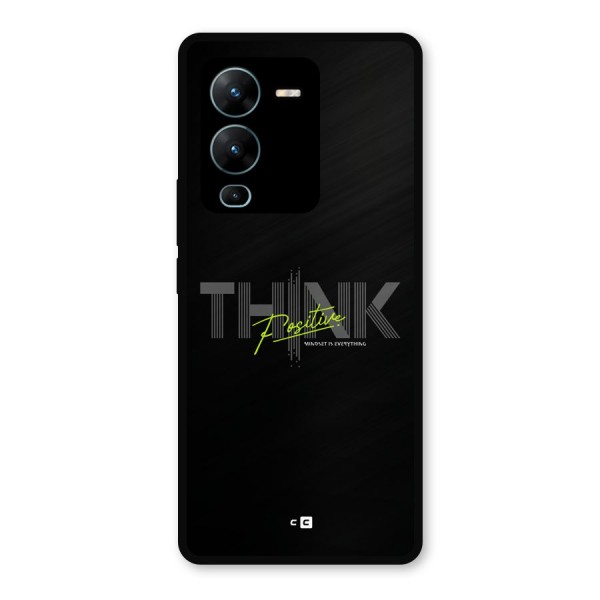 Think Positive Only Metal Back Case for Vivo V25 Pro