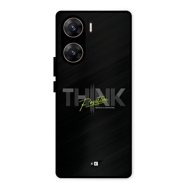 Think Positive Only Metal Back Case for Vivo V29e