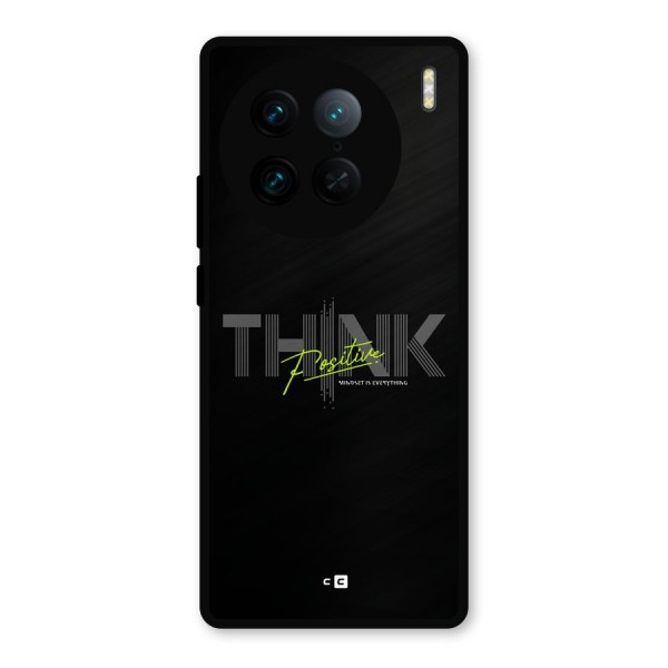 Think Positive Only Metal Back Case for Vivo X90 Pro