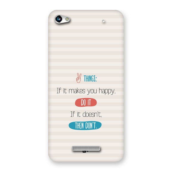 Think Then Back Case for Canvas Hue 2 A316