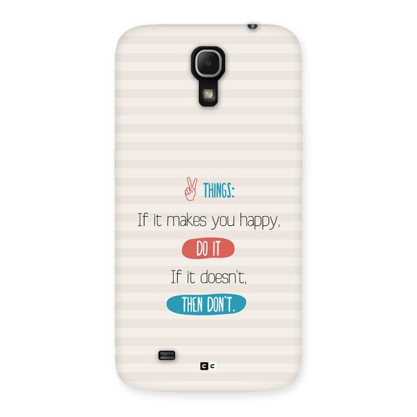 Think Then Back Case for Galaxy Mega 6.3