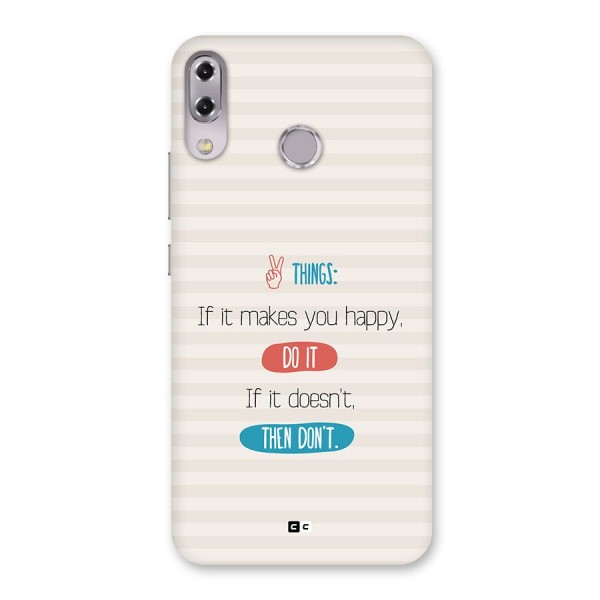 Think Then Back Case for Zenfone 5Z