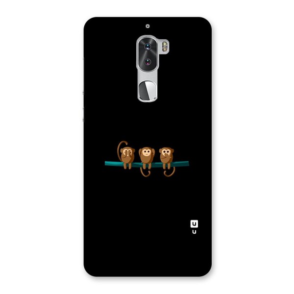 Three Cute Monkeys Back Case for Coolpad Cool 1
