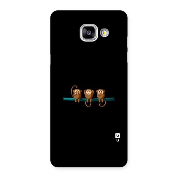 Three Cute Monkeys Back Case for Galaxy A5 2016