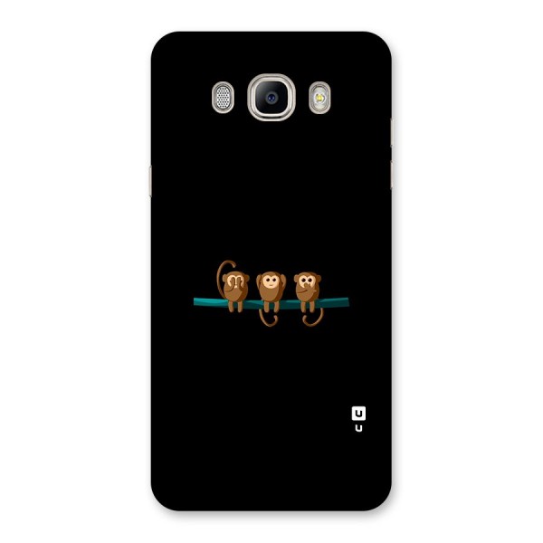 Three Cute Monkeys Back Case for Galaxy On8