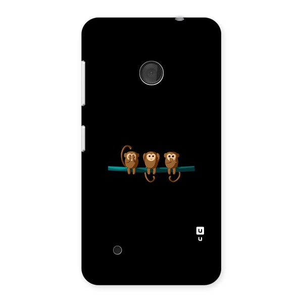 Three Cute Monkeys Back Case for Lumia 530