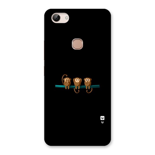 Three Cute Monkeys Back Case for Vivo Y83