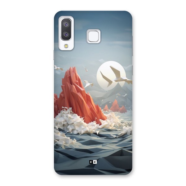 Three Dimension Sea Back Case for Galaxy A8 Star