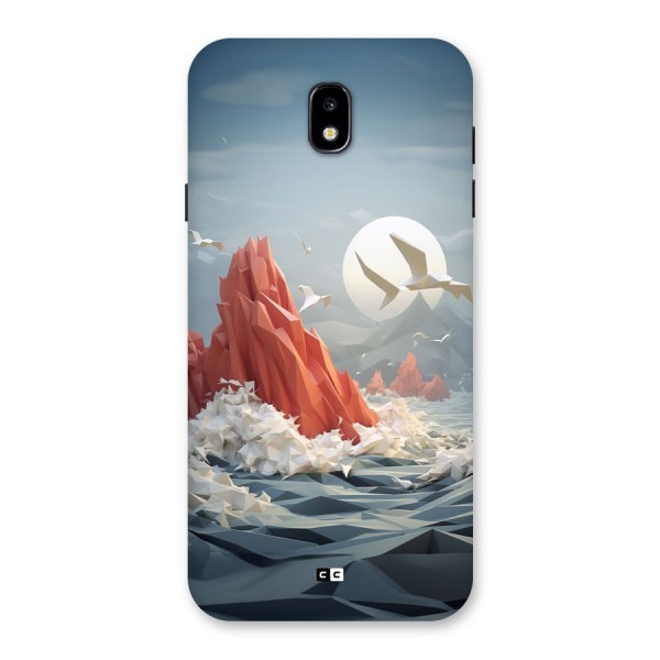 Three Dimension Sea Back Case for Galaxy J7 Pro