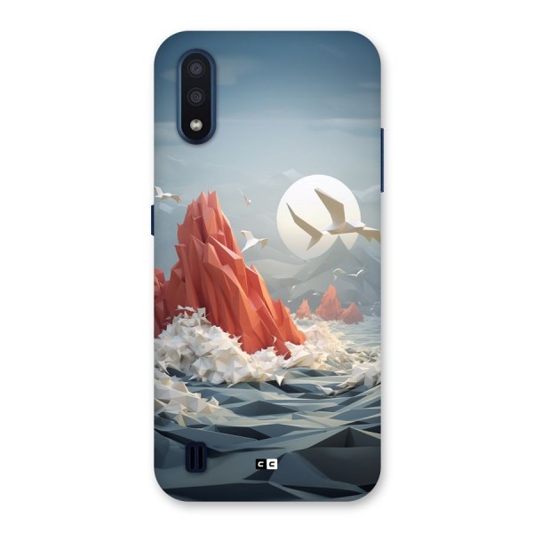 Three Dimension Sea Back Case for Galaxy M01