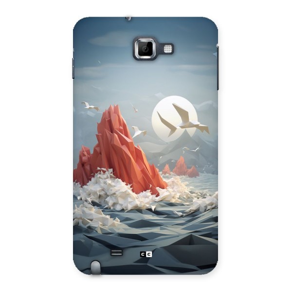 Three Dimension Sea Back Case for Galaxy Note