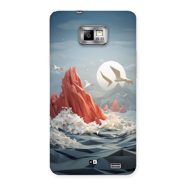 Three Dimension Sea Back Case for Galaxy S2