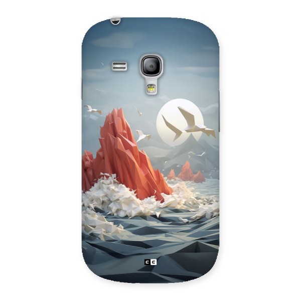 Three Dimension Sea Back Case for Galaxy S3 Mini