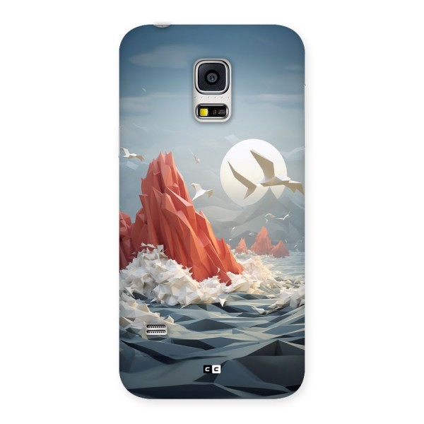 Three Dimension Sea Back Case for Galaxy S5 Mini