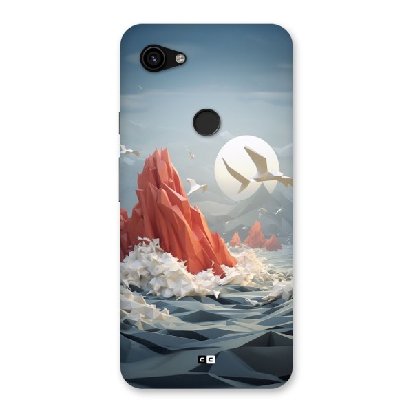 Three Dimension Sea Back Case for Google Pixel 3a XL