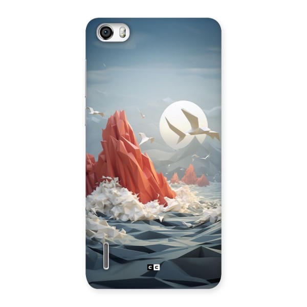 Three Dimension Sea Back Case for Honor 6