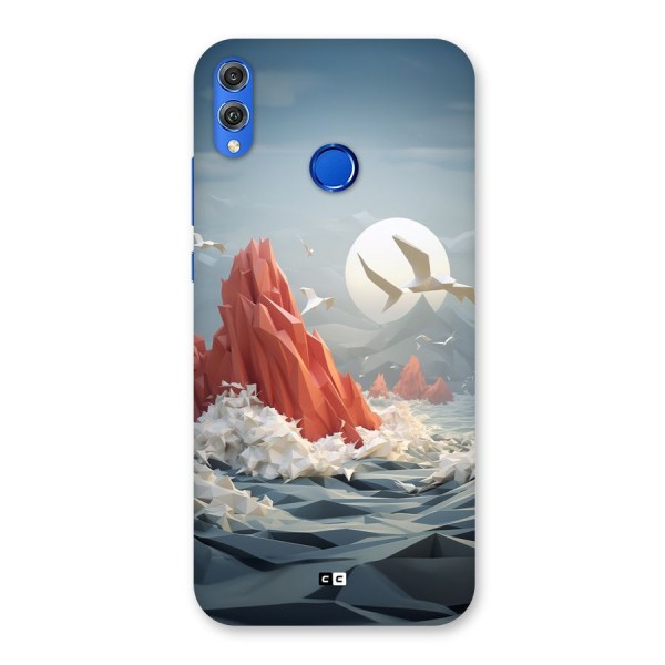 Three Dimension Sea Back Case for Honor 8X