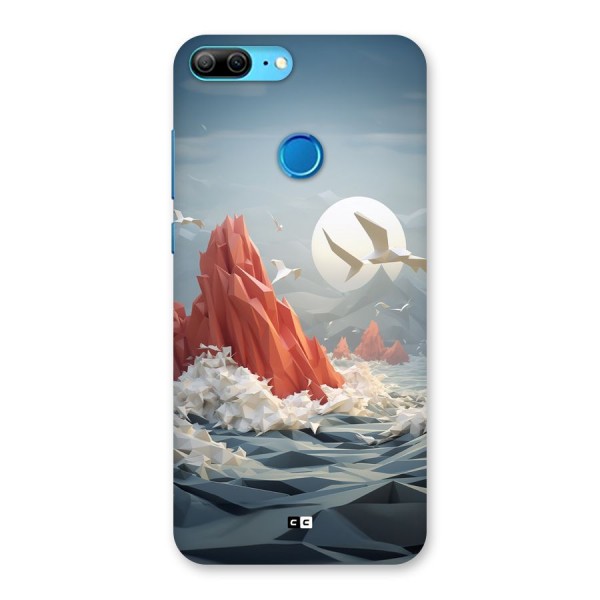 Three Dimension Sea Back Case for Honor 9 Lite