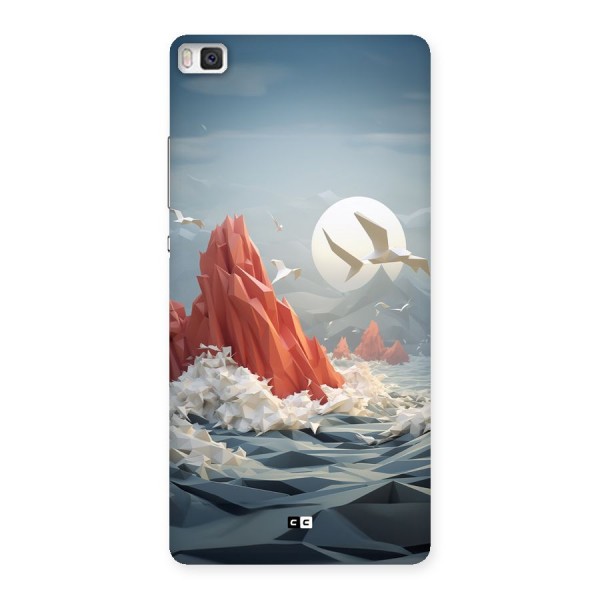 Three Dimension Sea Back Case for Huawei P8