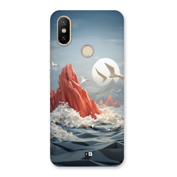 Three Dimension Sea Back Case for Mi A2